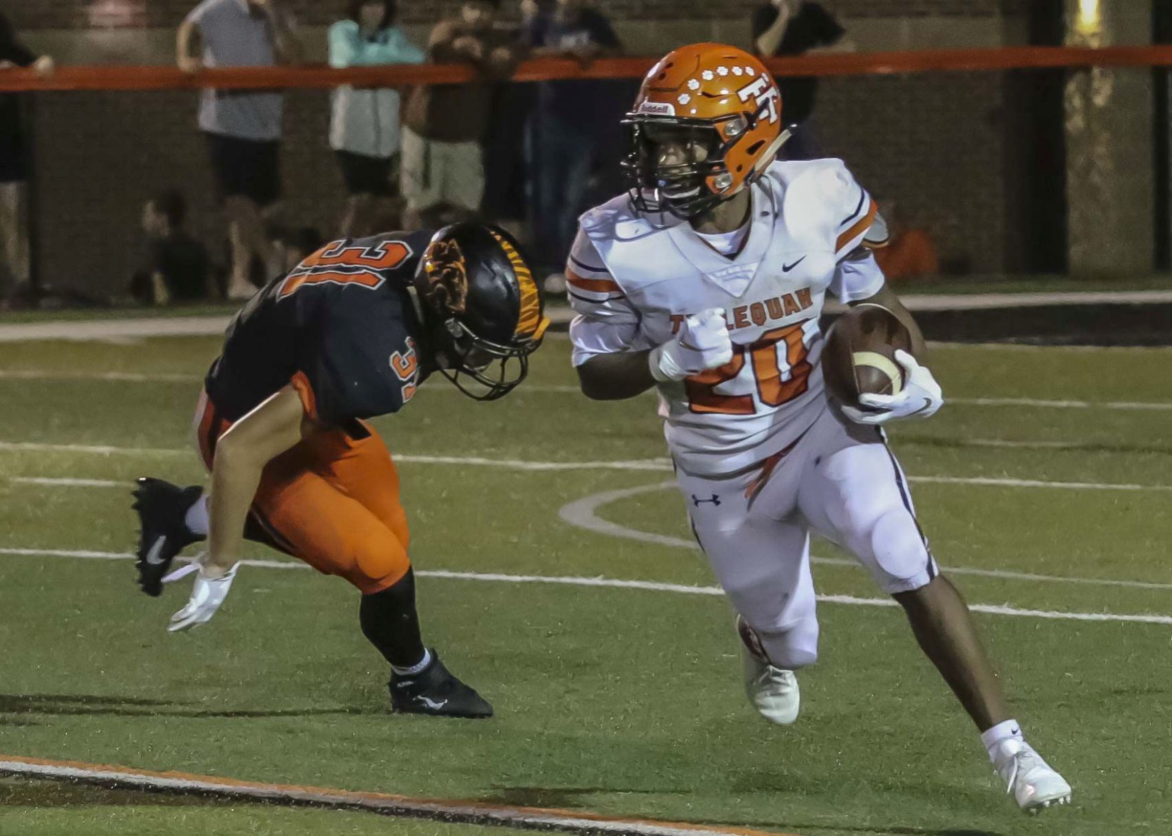 No. 5 Class 5A: Tahlequah Tigers (3-0)